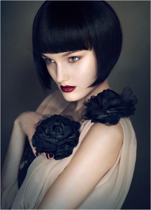 gothic bob hairstyles