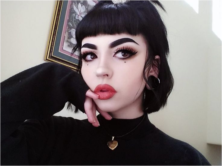 short goth hair cuts