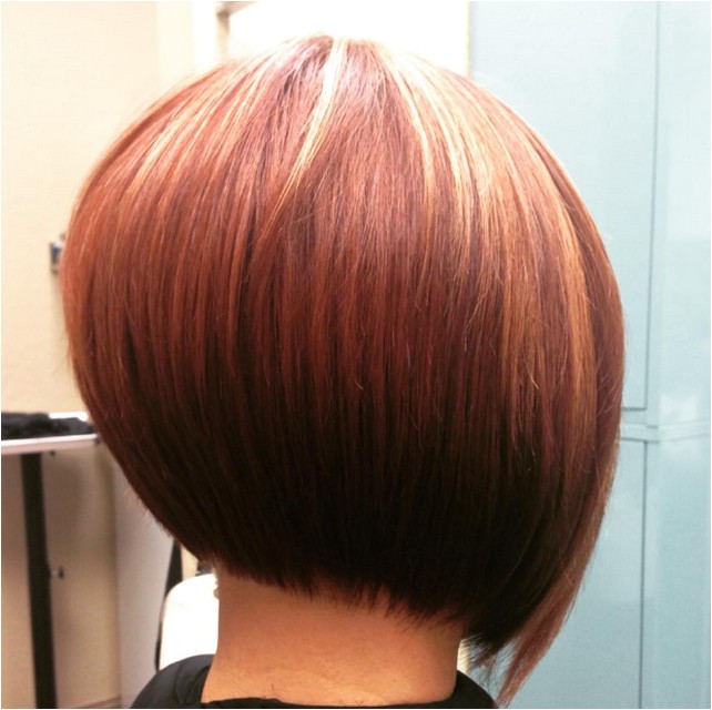 cute graduated bob hairstyles