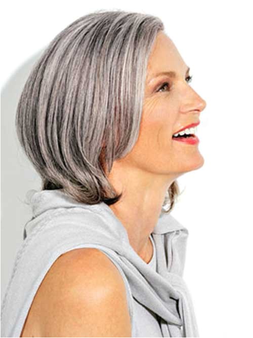 14 short hairstyles for gray hair