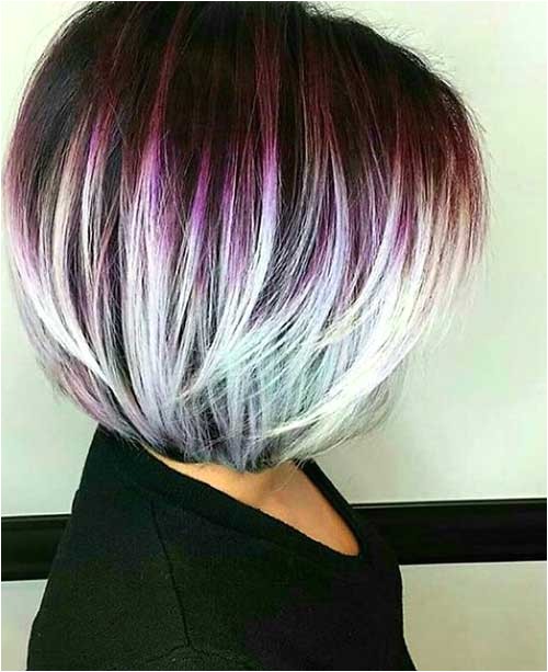 nicely colored bob hairdos for a new style