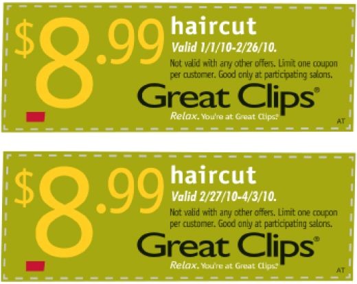 Great Clips Coupon