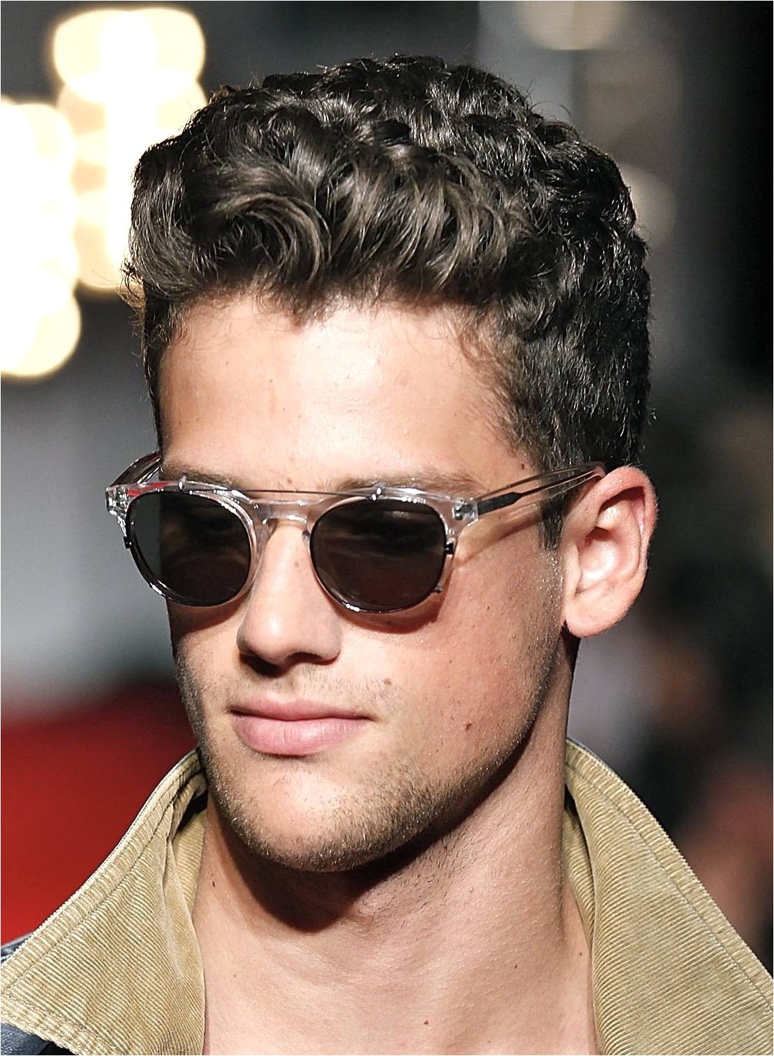 medium hairstyles for men with thick hair