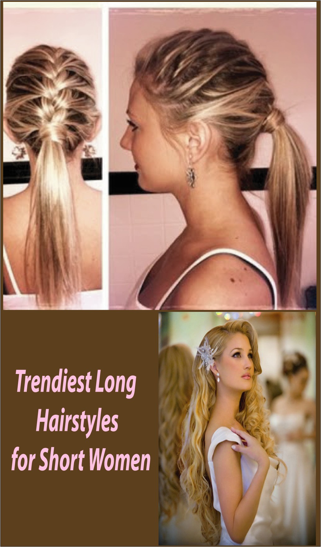 Petite women face some difficult to choose a right hairstyle Want a style that goes