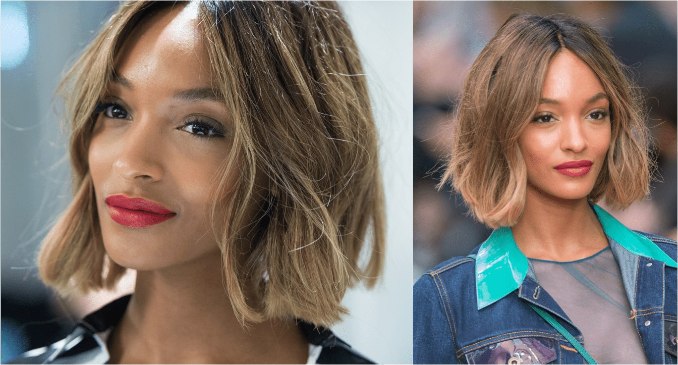 Jourdan Dunn bob hairstyle 56a f9b58eba4b149cc