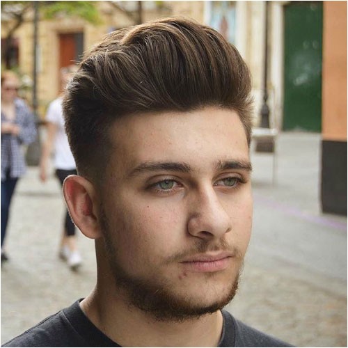 best hairstyles for round faces men