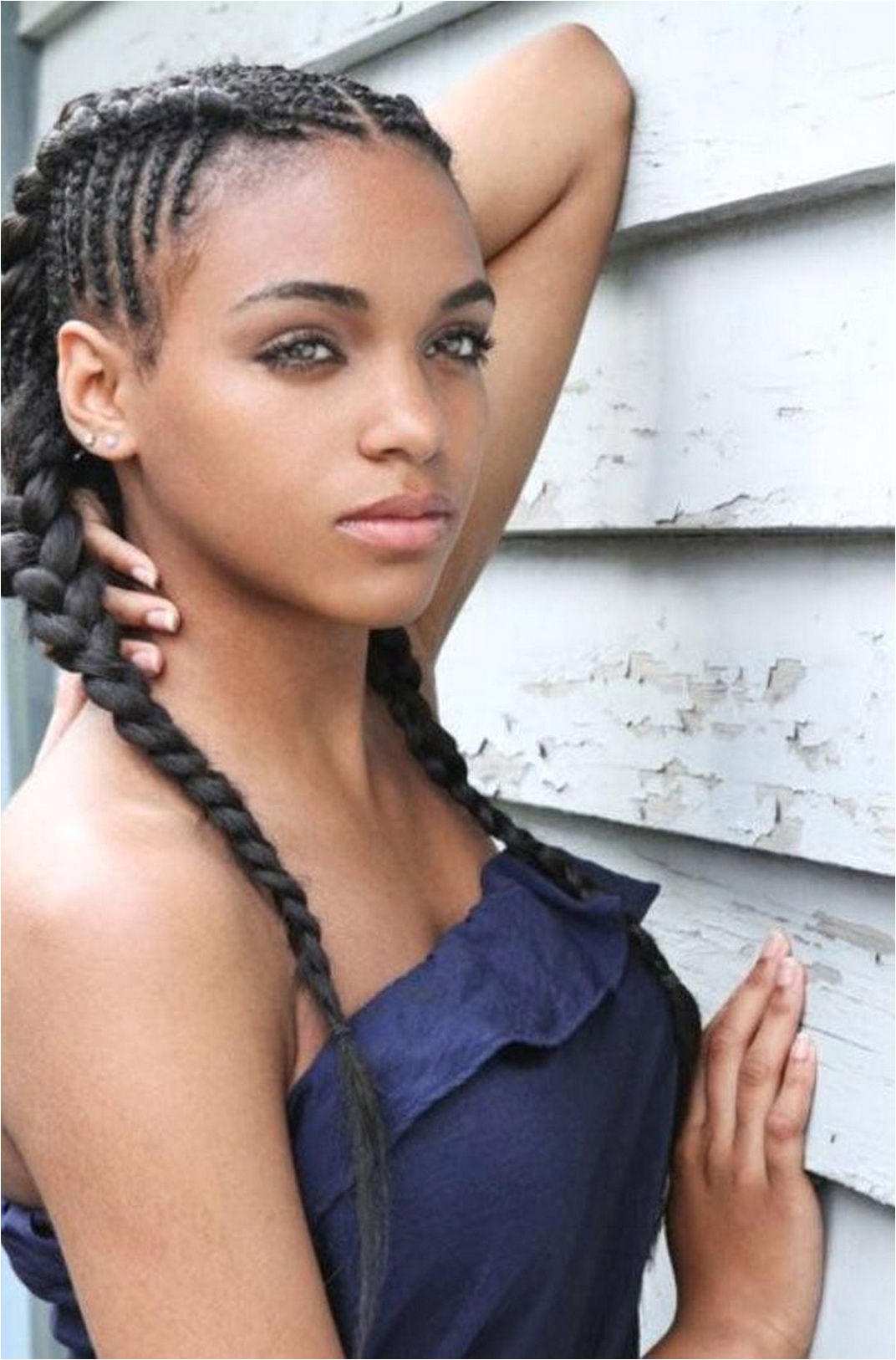 Braided Hairstyles For Black Girls With Short Hair Hairstyle For