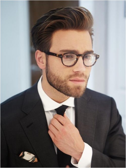 haircuts for men with glasses