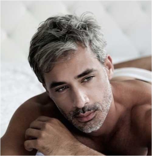 10 best men with gray hair respond
