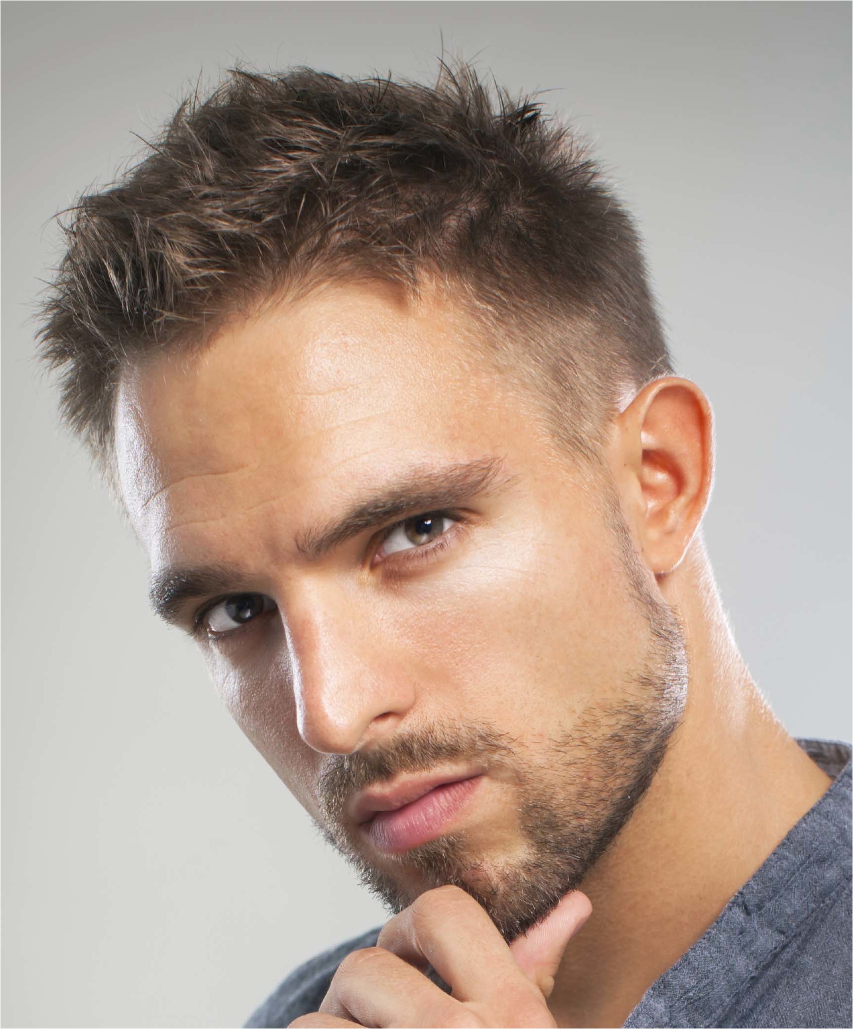 mens hairstyles for thin hair on top