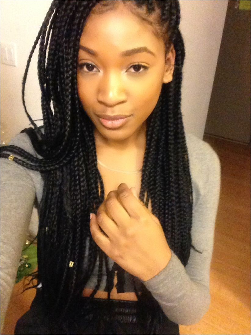 Box braid hairstyle Poetic justice braids Protective styles Marley twists Individuals