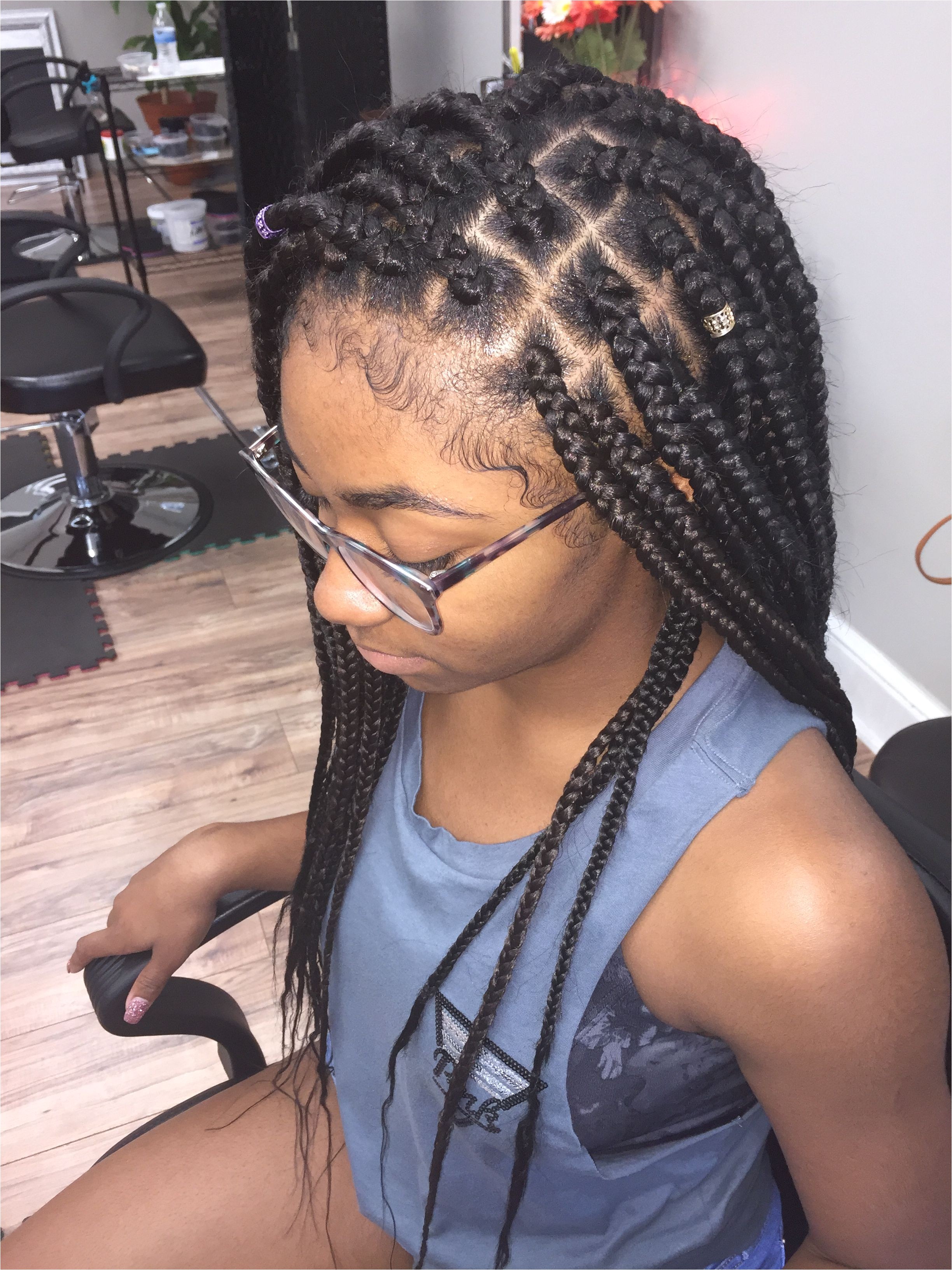 Individual braids box braids poetic justice braids prettynaturalista hair