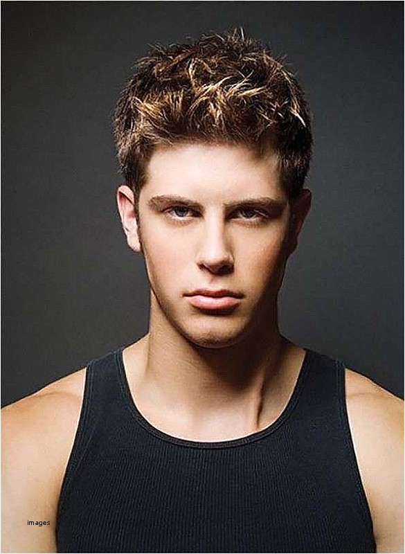 hairstyle for semi curly hair male