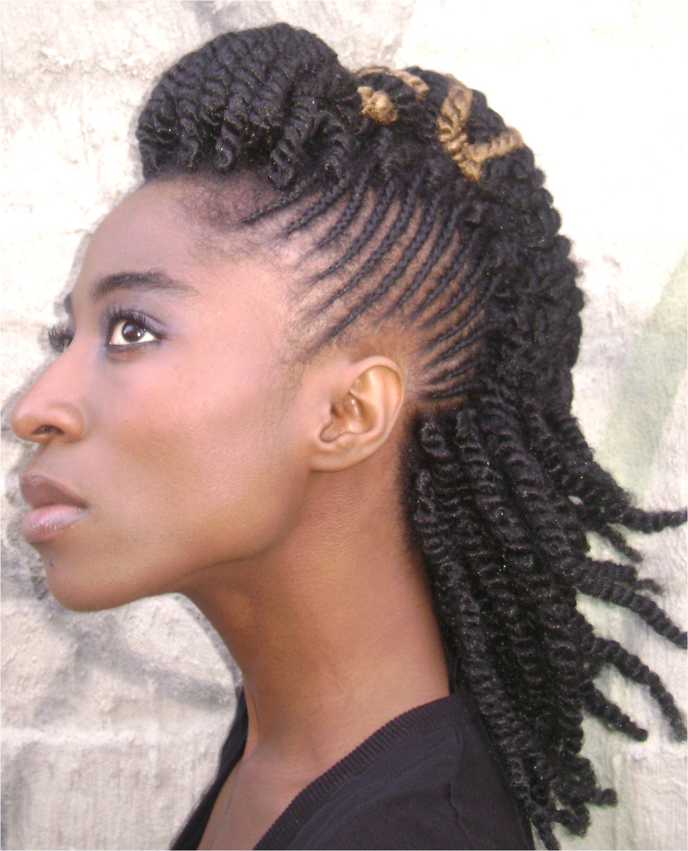 natural twist hairstyles