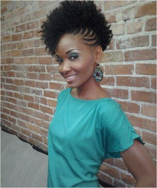 braided side hairstyles black women