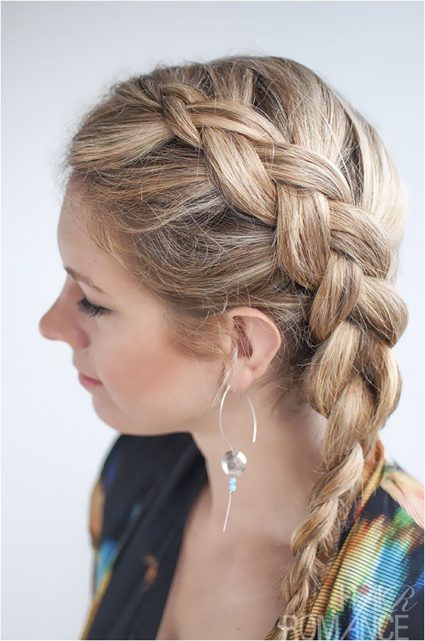 dutch side braid hairstyle tutorial