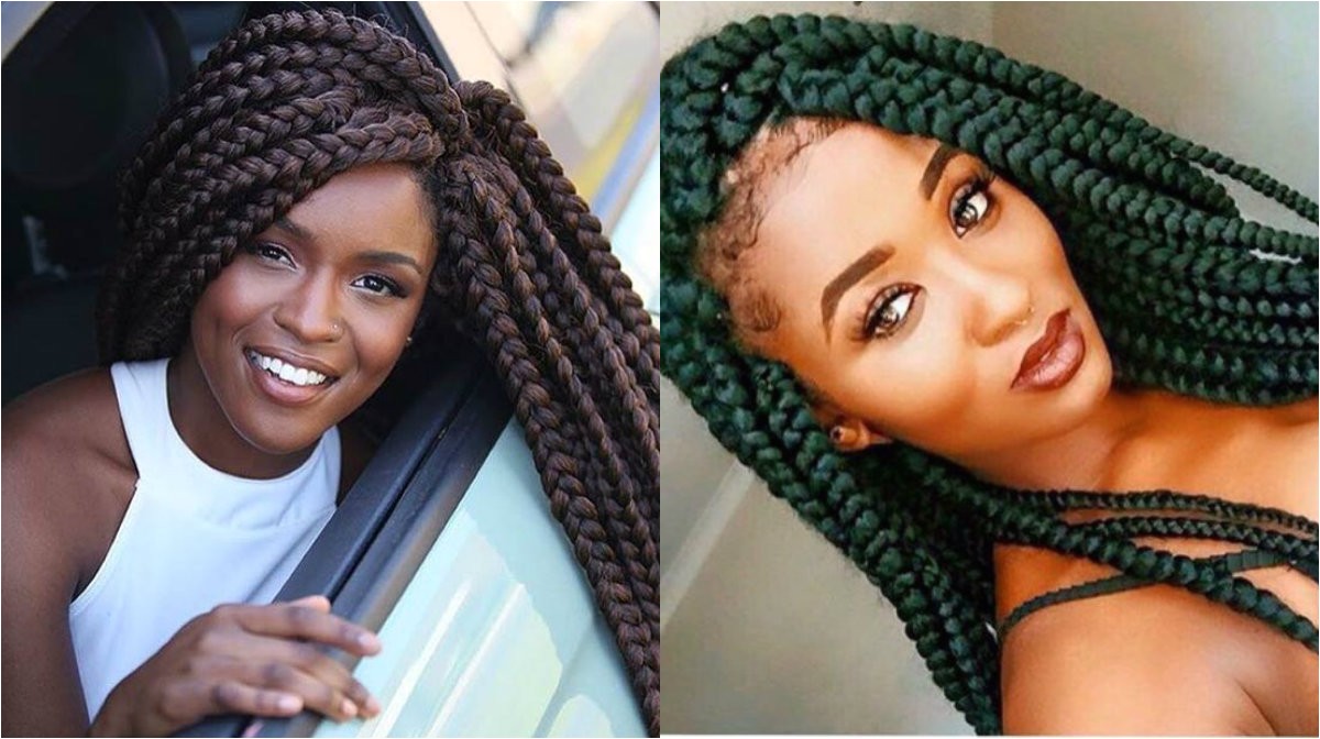 big box braids for black women