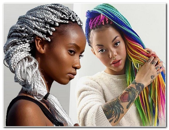 hairstyles you can do with box braids