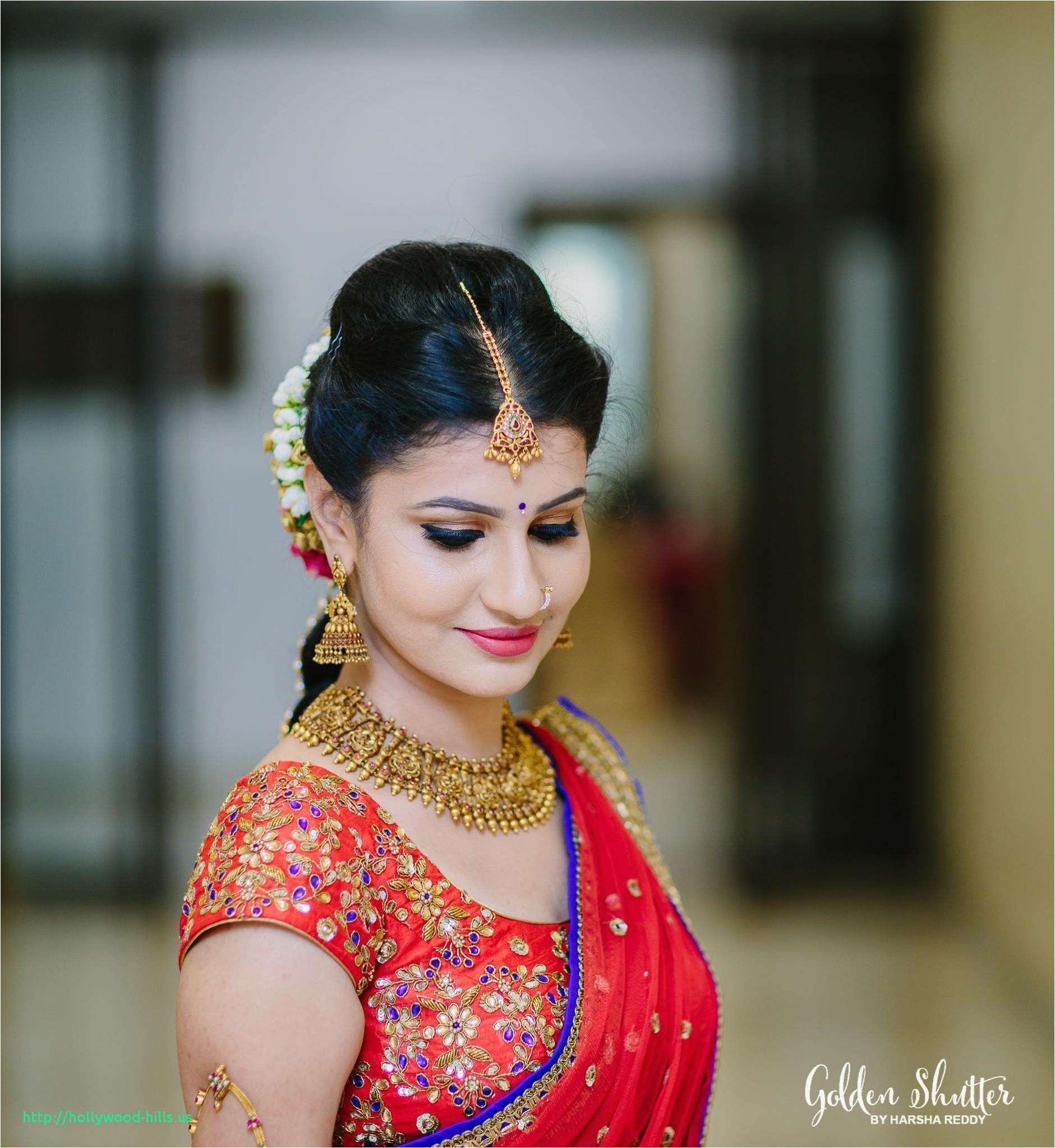 Best Hairstyle for Indian Wedding Reception Beautiful Wedding Reception Hairstyles Kerala