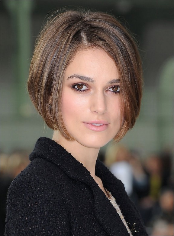 keira knightley short stacked bob haircut