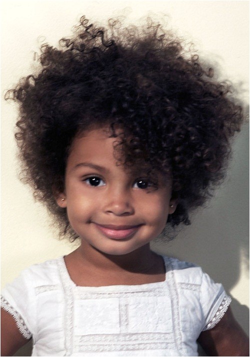 short hairstyles for curly hair girls kids