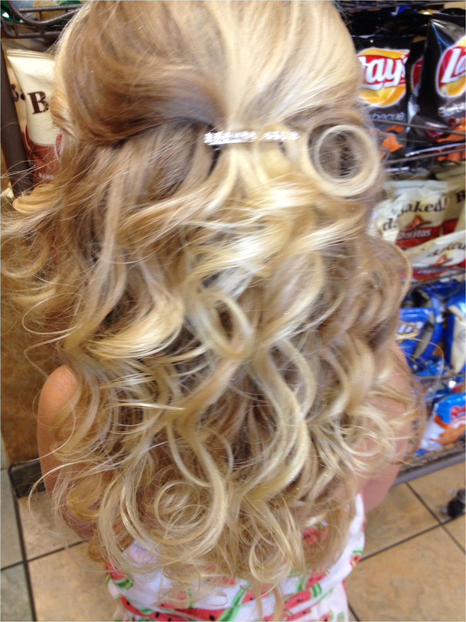 Pageant hair