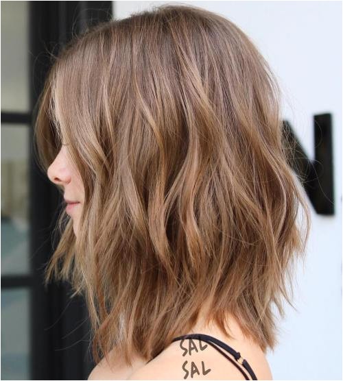 long bob with layers