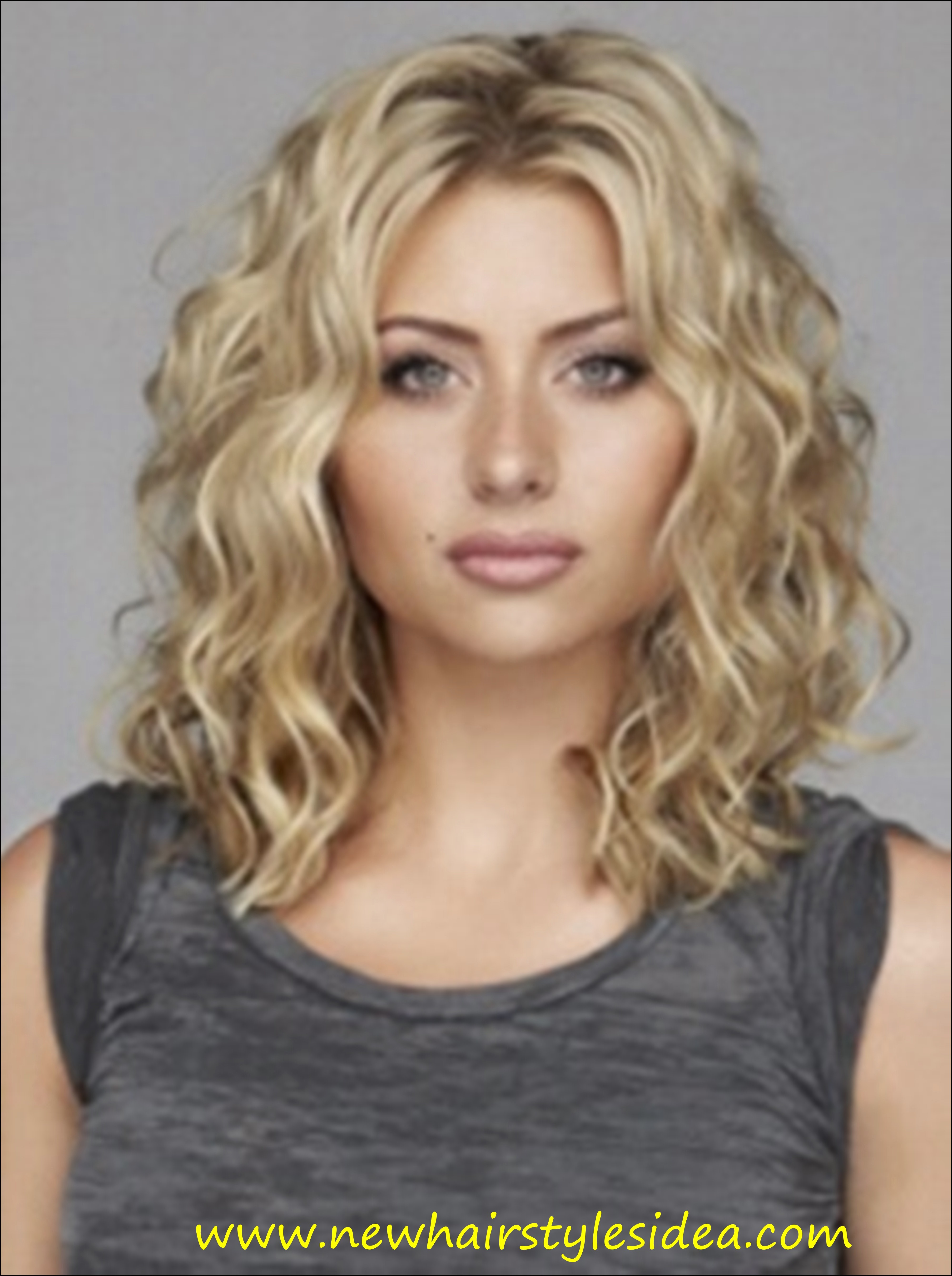 loose curls hairstyles for medium length hair