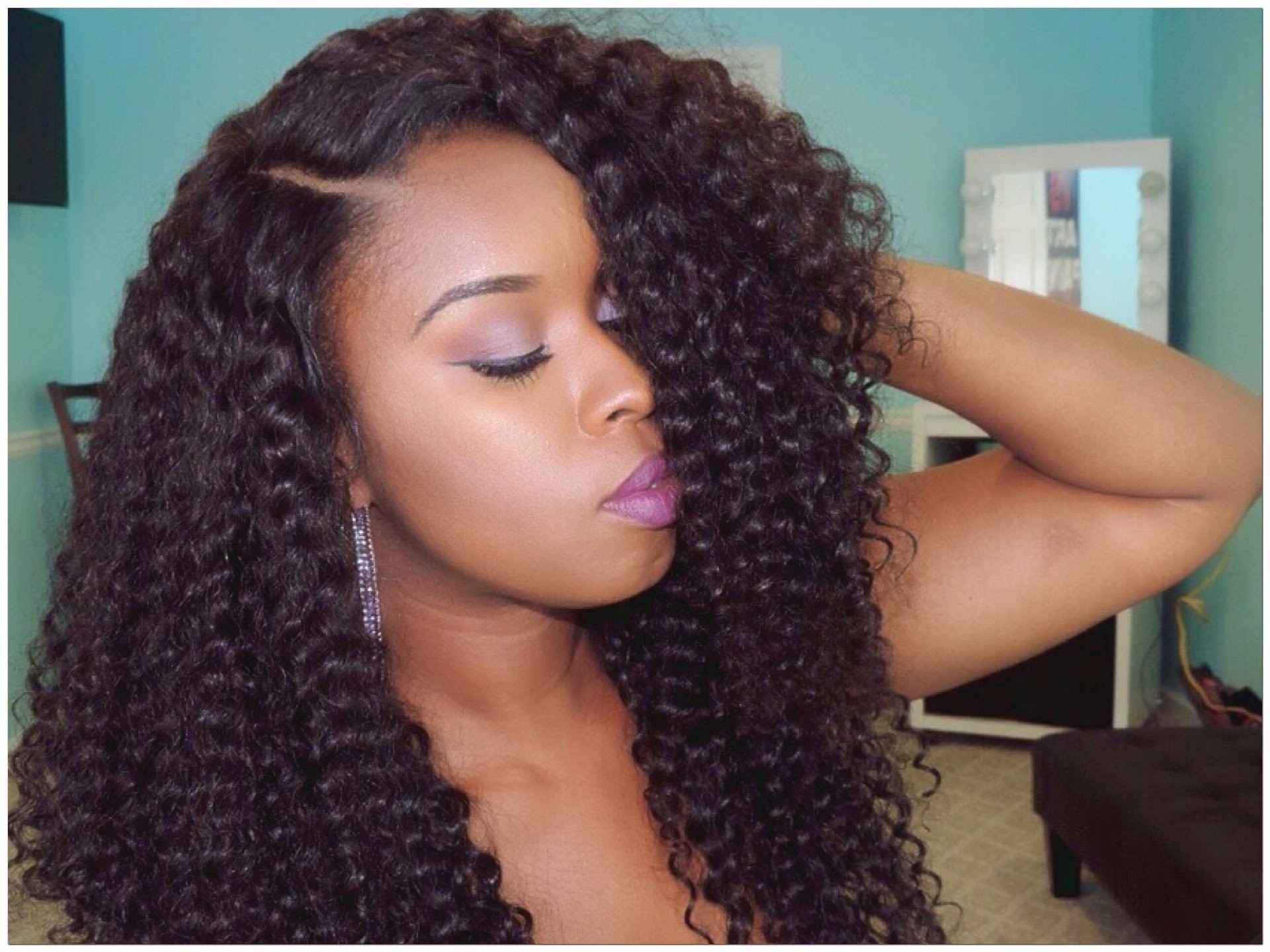 malaysian curly hairstyles