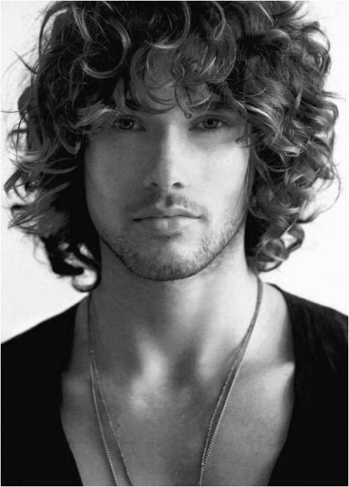 long curly hairstyles for men