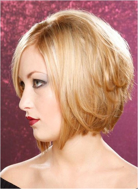 medium stacked bob haircut photos