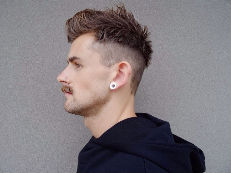 mens hairstyles disconnected top