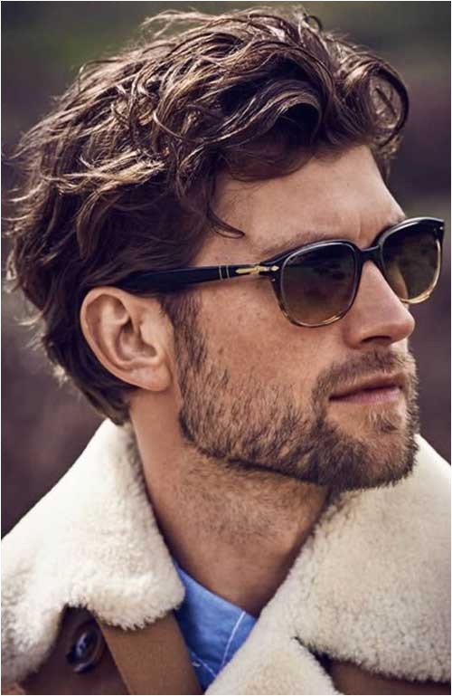 latest thick wavy hairstyles for men