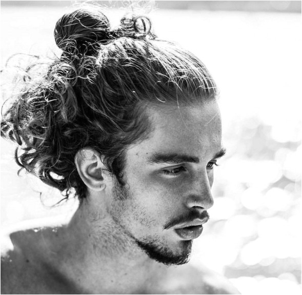 man bun hairstyles