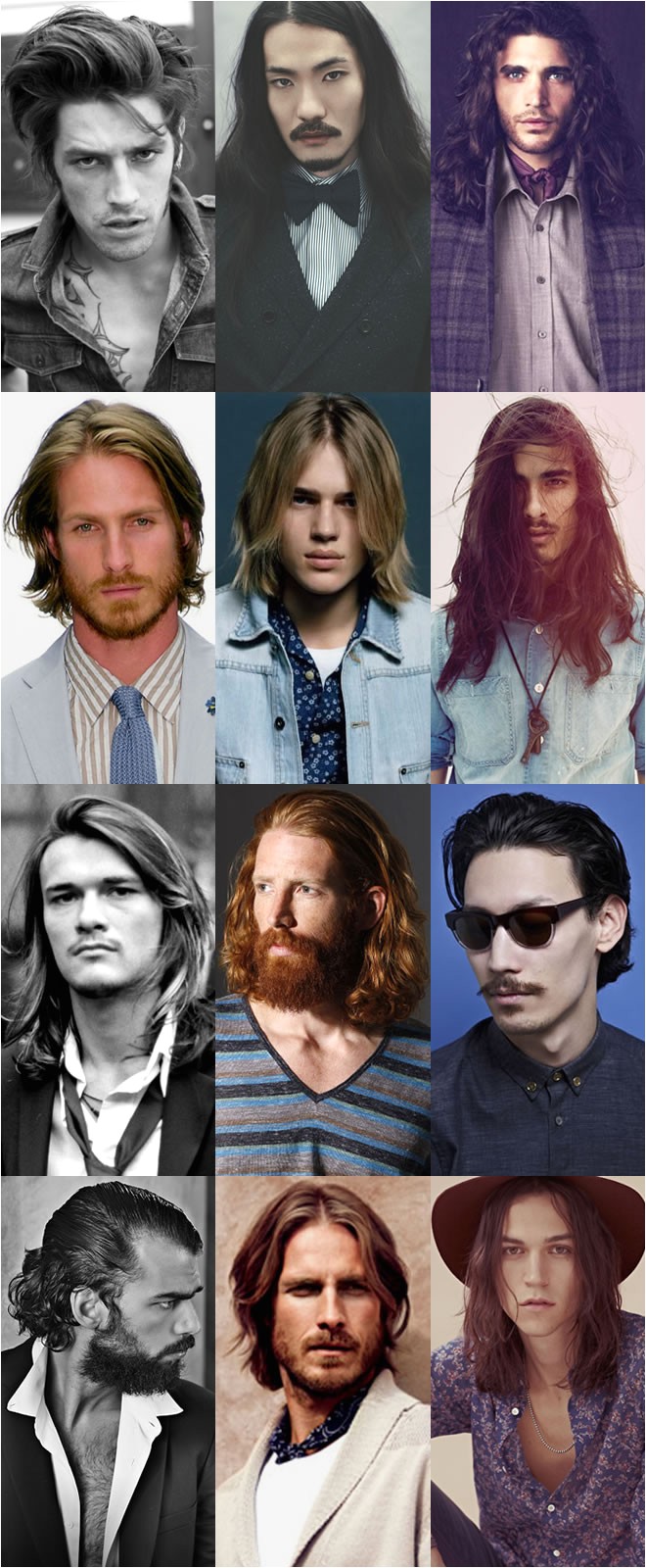 hairstyle trend mens long hair