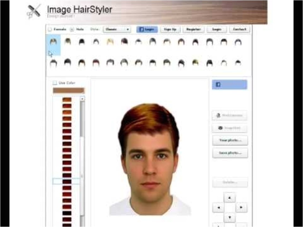 haircut generator upload photo