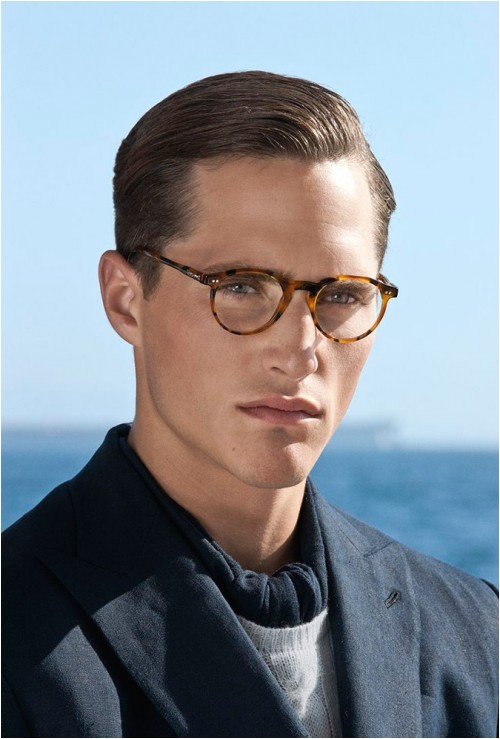 haircuts for men with glasses