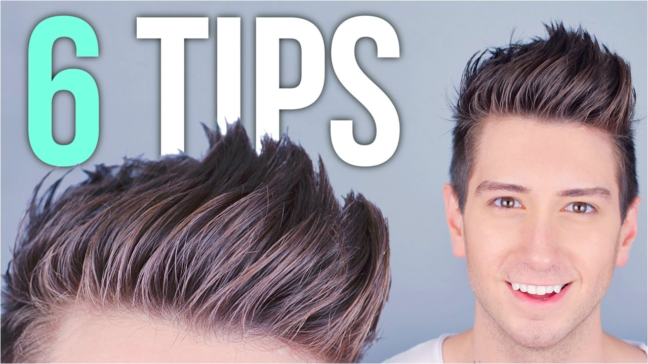 mens hair styling tips