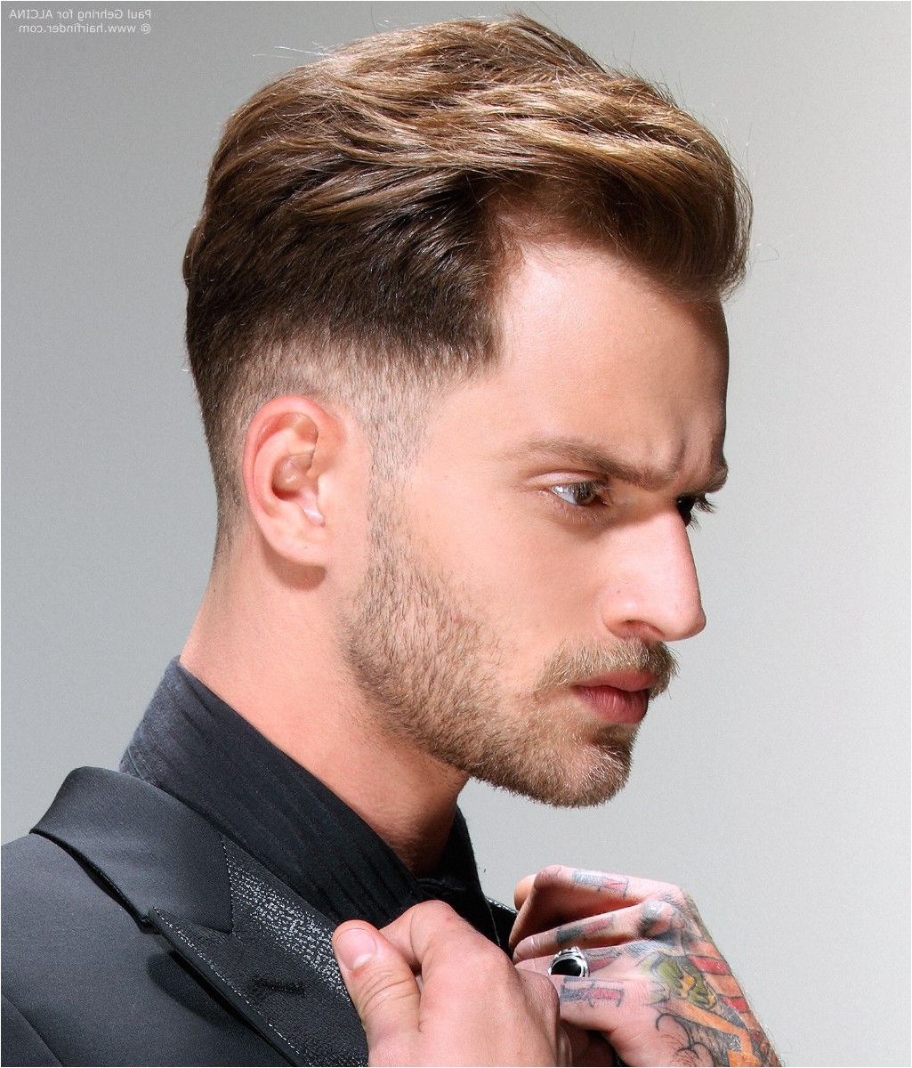 traditional men hairstyles fashionable mens hairstyle with a small quiff and an undercut