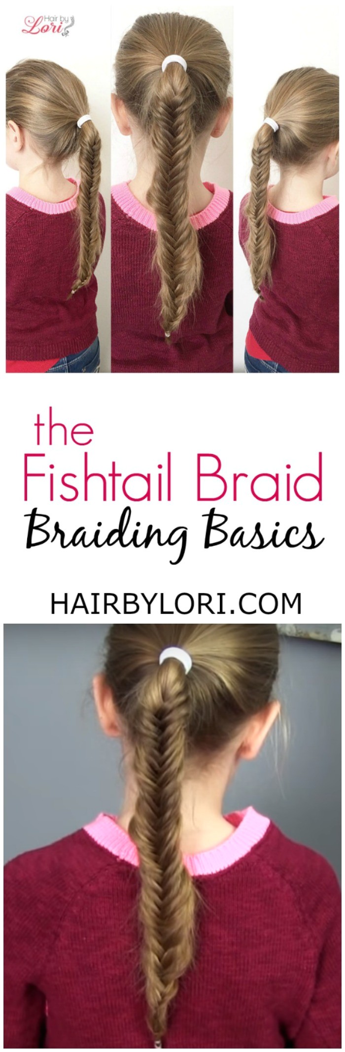 Easy Tutorial Video How To Style The Fish Tail Braid