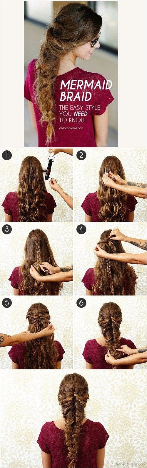 The Prettiest Braided Hairstyles for Long Hair with Tutorials For Creative Juice