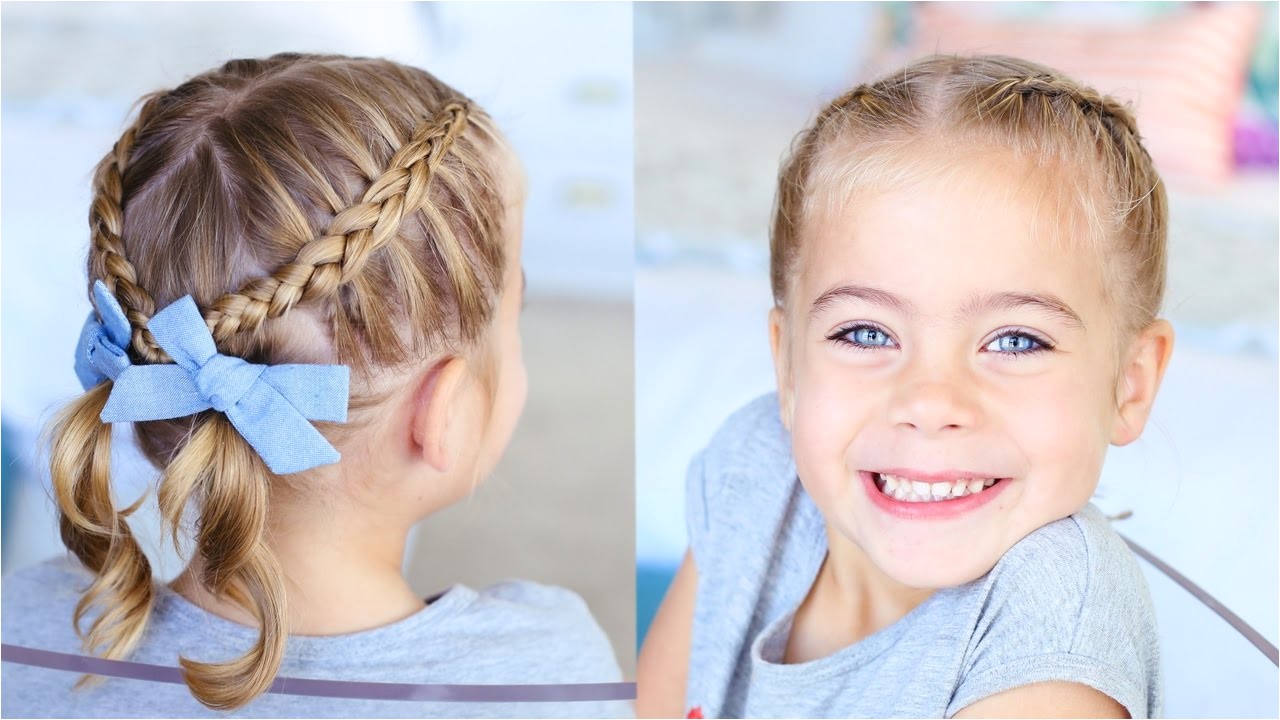 Criss Cross Pigtails Toddler Hairstyles