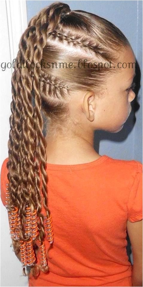 mixed girl hairstyles