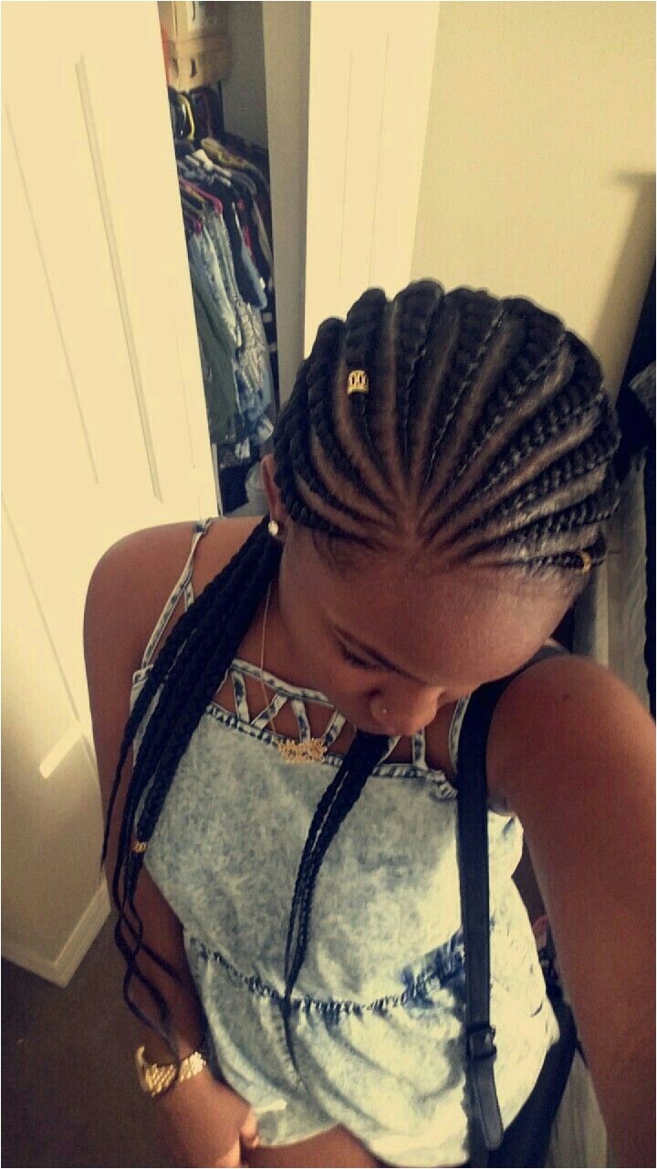 Ghana braids a protective style for Natural and or Relaxed hair goes good with any clothing and event but is mostly seen during the summer
