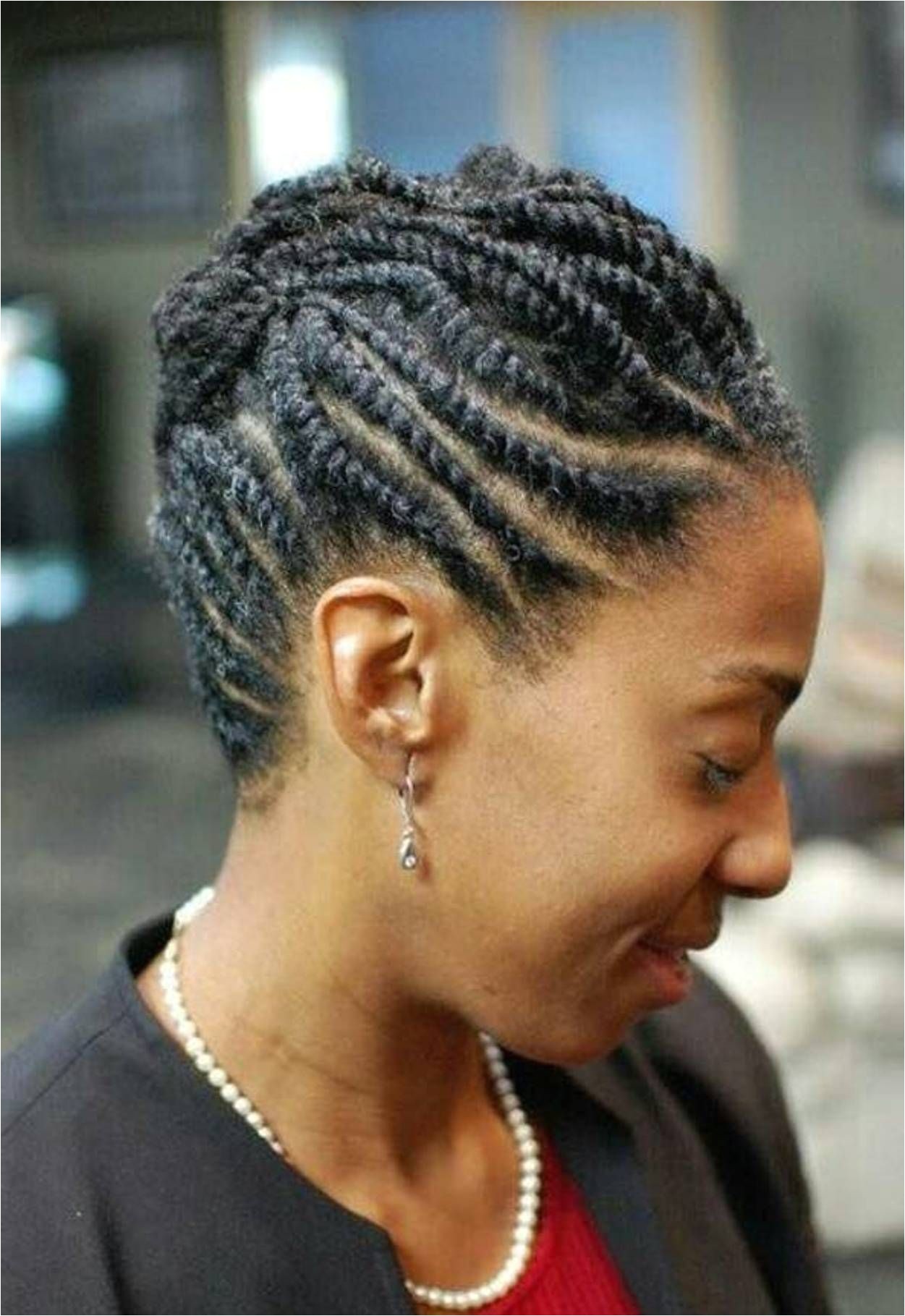 black woman flat twist hairstyles