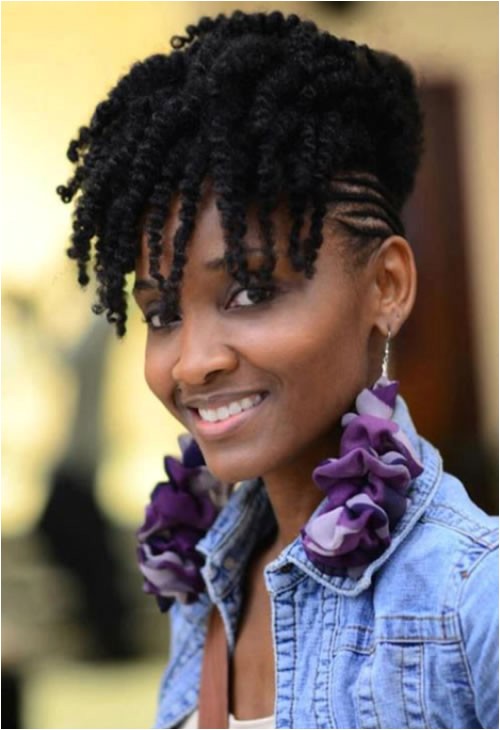 Natural Hairstyles with Braids and Twists Braided Side Hairstyles for Black Women Black Women