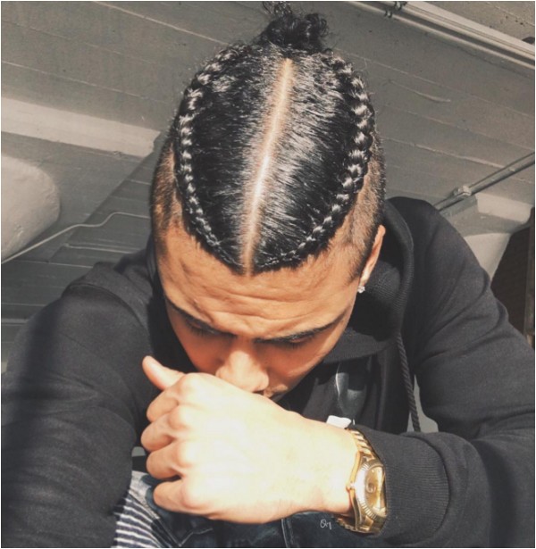 pic omarion is taking protective styling to the next level