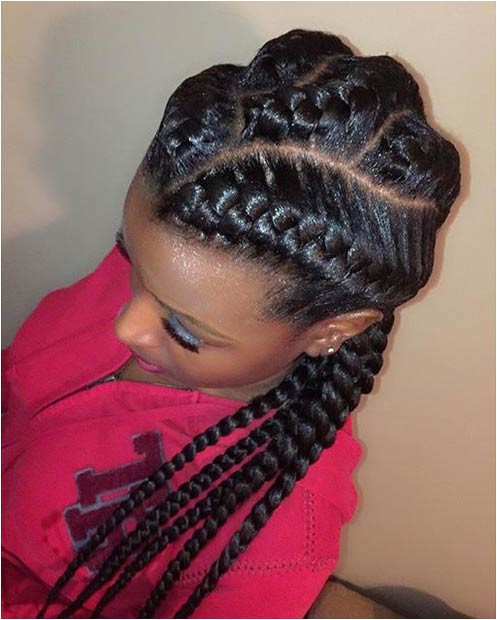 31 goddess braid hairstyles for black women