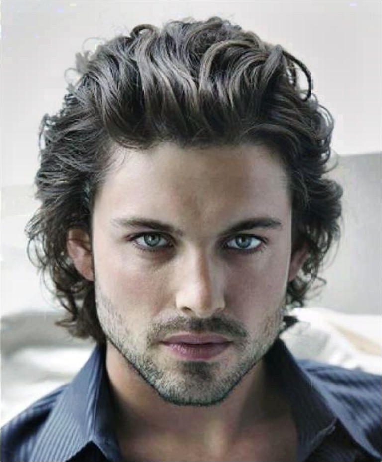 flirty wavy hairstyles for men more 6891