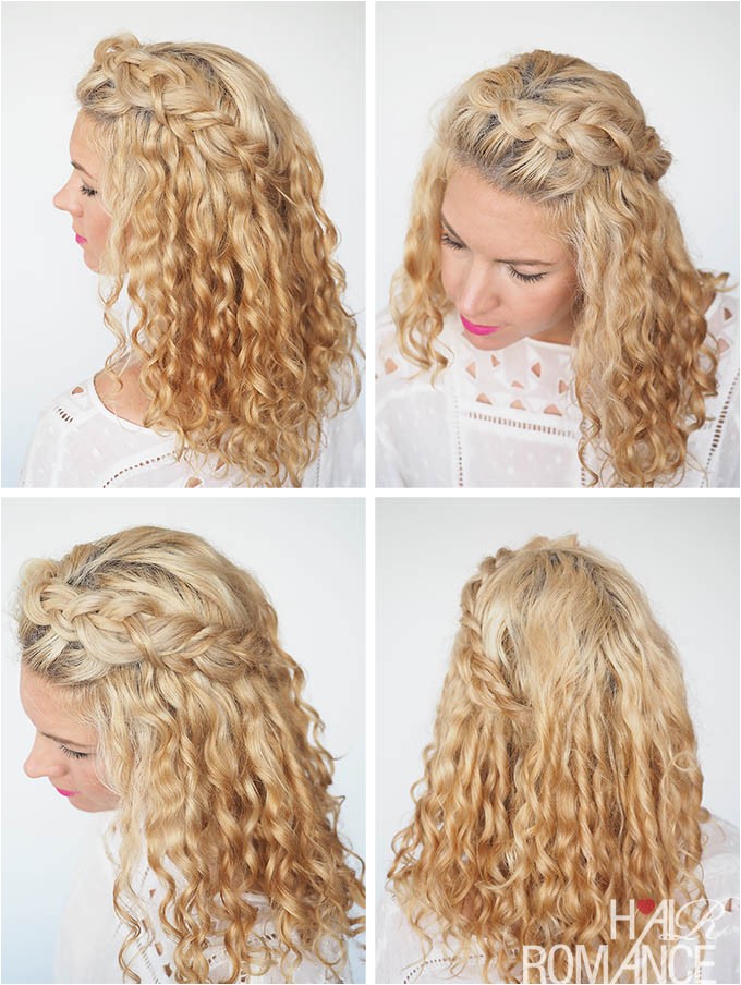 30 curly hairstyles 30 days day 2